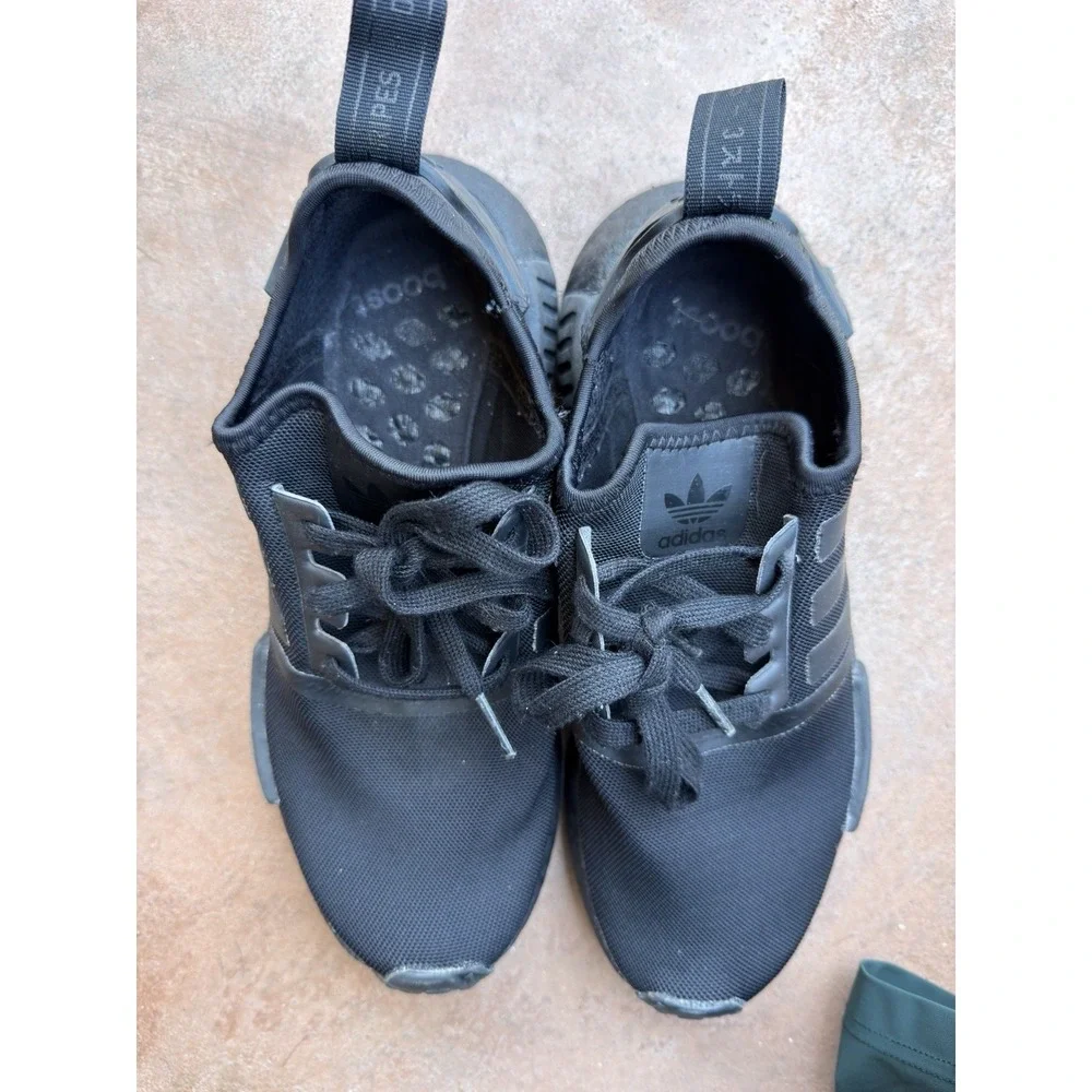 adidas NMD R1 Triple Black Men's Running Shoes Size 8 Black ART F99015